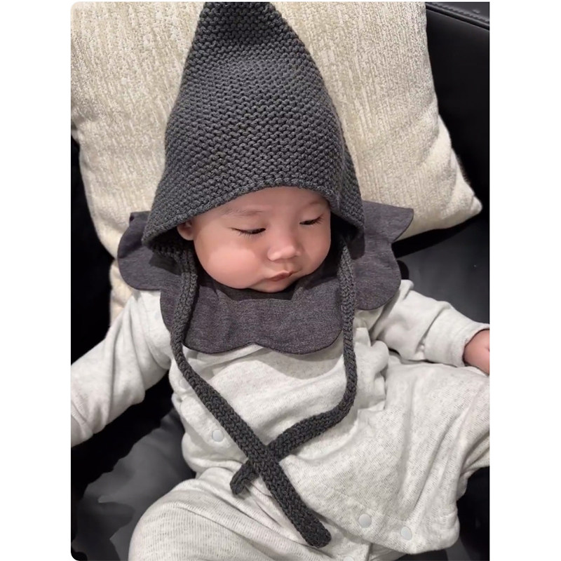 新生婴儿秋冬加厚德绒连体衣小宝宝衣服小月龄百搭外出爬服保暖 - 图3