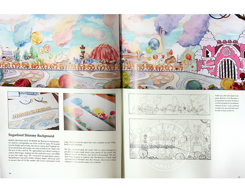 预售 茶杯头美术设定集 TGA获奖独立游戏 精装 英文原版 The Art of Cuphead Limited Edition 30年代复古画风 概念设定插画