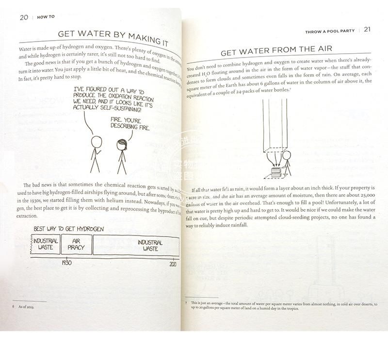 现货 How to 如何不切实际地解决实际问题 2020年新版 英文原版How To Absurd Scientific Advice What If 作者 Randall Munroe - 图2