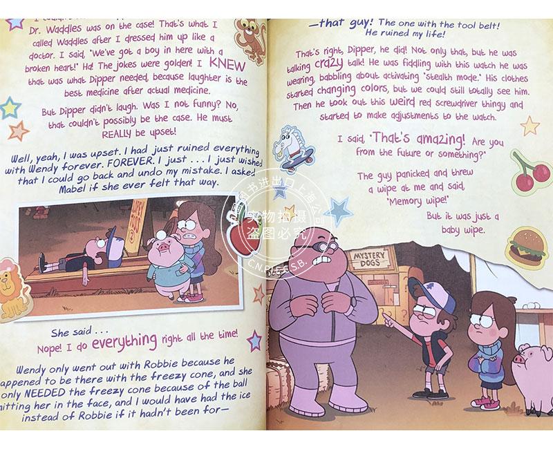 现货怪诞小镇怪诞神奇故事睡前故事集英文原版 Gravity Falls Gravity Falls: Tales of the Strange and Unexplained-图2