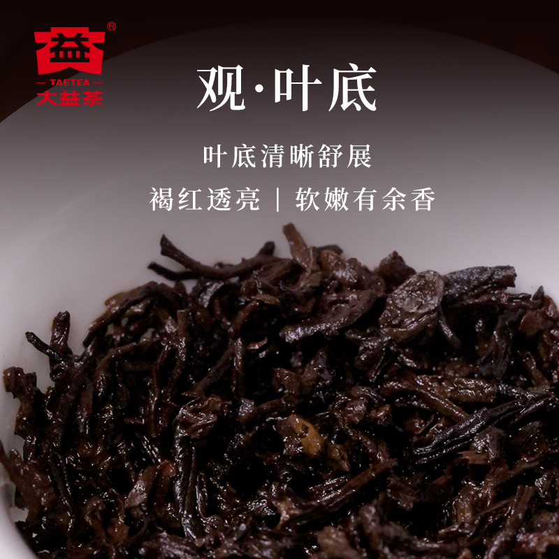 大益普洱茶 宫廷普洱熟茶散茶小罐装50g自饮臻品