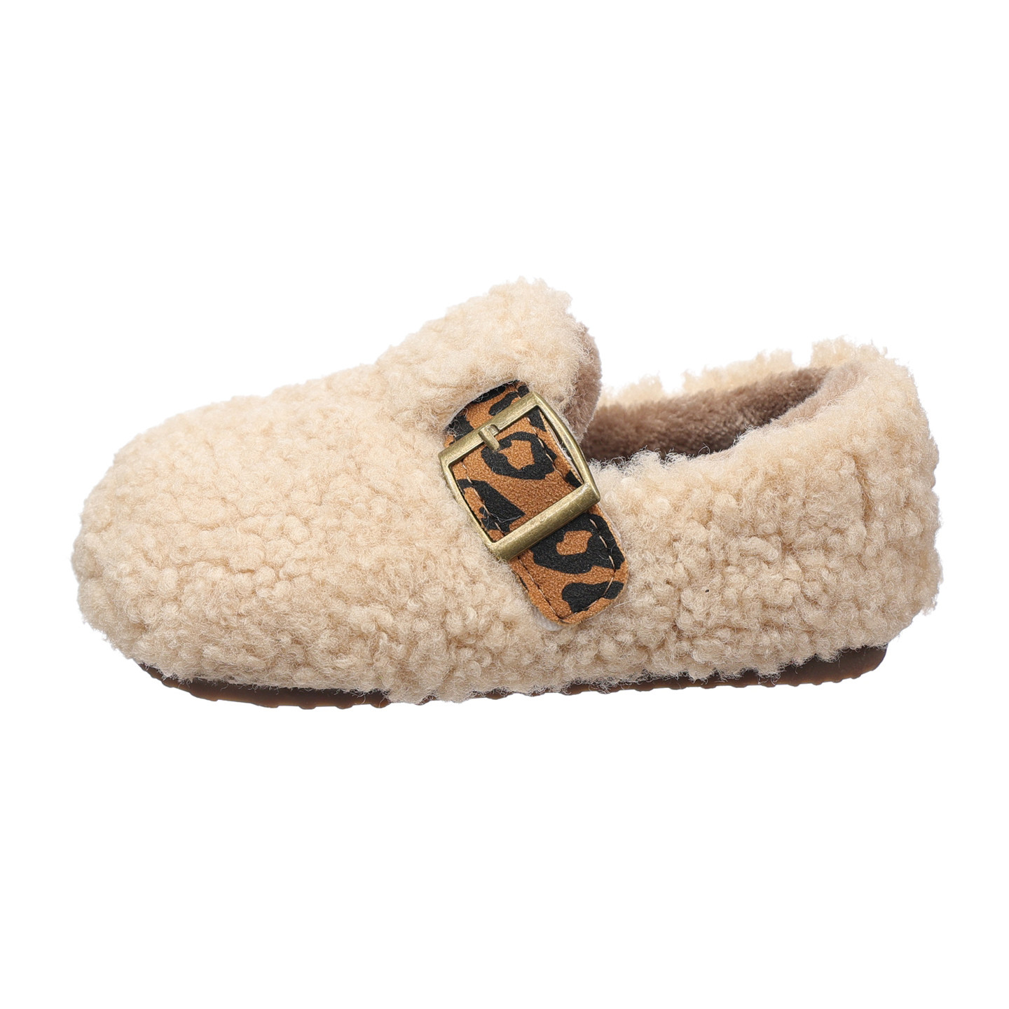 女童毛毛鞋外穿2025冬季新款儿童鞋子二棉加绒豆豆鞋冬鞋宝宝鞋潮,淘宝优惠券,粉丝福利购,淘宝优惠卷