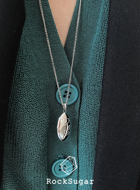 冰糖银饰艺术感花卉雕刻小花朵牌