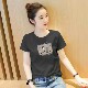 Shipping insurance summer breathable cotton ເສື້ອຍືດແຂນສັ້ນສໍາລັບແມ່ຍິງ