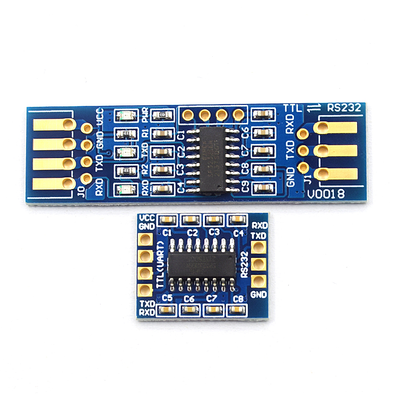 RS232 SP3232 TTL转RS232模块 RS232转TTL 刷机线沉金板串口模块 - 图0