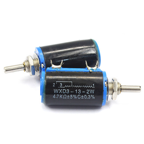 WXD3-13-2W 4.7K 电位器精密多圈滑动变阻器 2W 线绕 电位器 4K7 - 图0