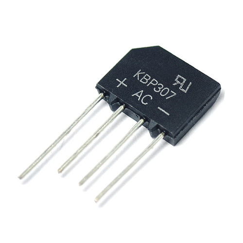 Risym  KBP307  整流桥扁桥桥堆 3A 700V  整流器 （10个） - 图0