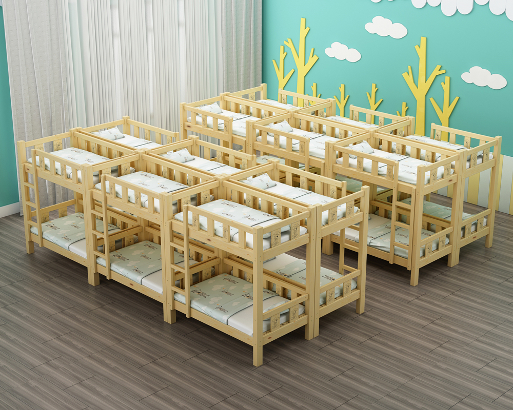 幼儿园专用床儿童床小学生午托床托管班高低床上下铺午睡床双层床