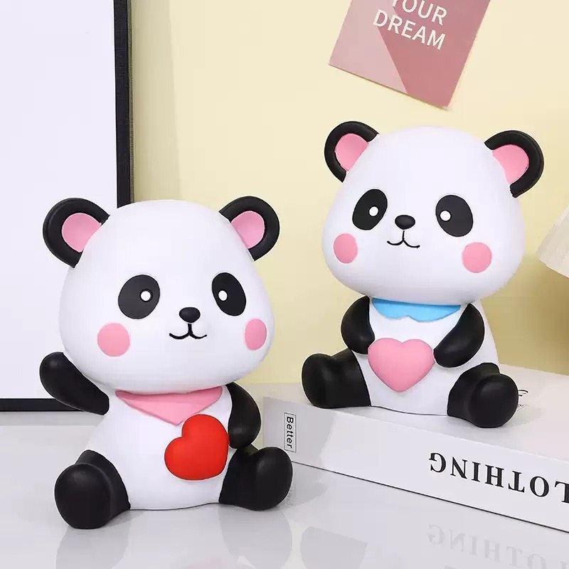 可爱熊猫存钱罐成人小熊储蓄罐防摔六一儿童节新年礼物桌面小摆件,淘宝优惠券,粉丝福利购,淘宝优惠卷