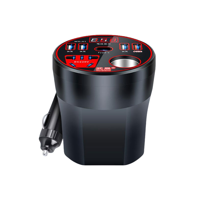 车用逆变器12V24V转220V汽车电源USB扩展车充插座充电器超级快充 - 图3