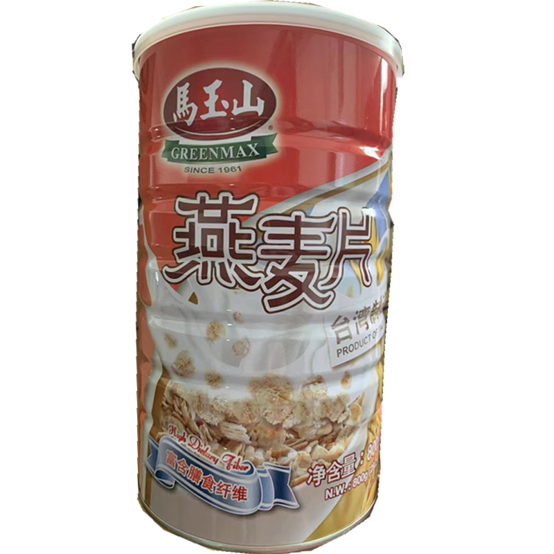 800g*2罐台湾马玉山燕麦片原味罐装营养早餐代餐热冲泡即食饮品包 - 图3