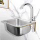 Ouqi 304 stainless steel Guangdong vegetable sink with bracket
