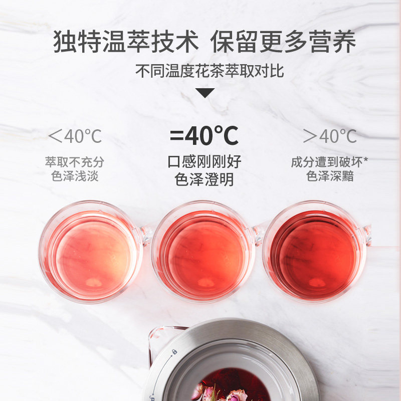 飞利浦家用全自动玻璃多功能养生壶 飞利浦上游养生壶/煎药壶