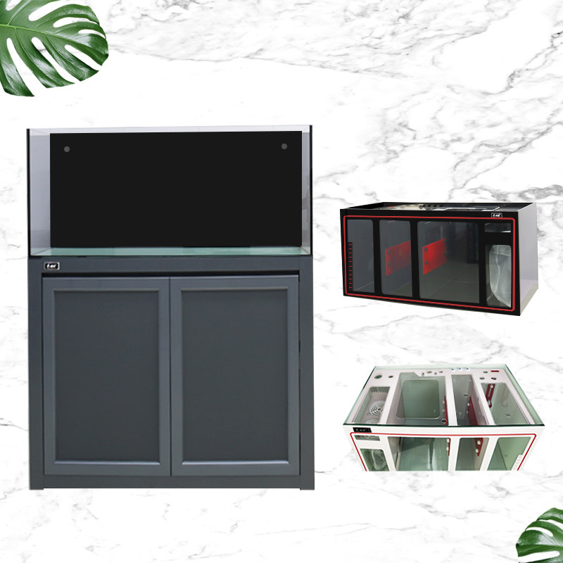 水星背部带补水双出水海水缸底滤缸珊瑚缸焦岩水族箱办公室家用,淘宝优惠券,粉丝福利购,淘宝优惠卷