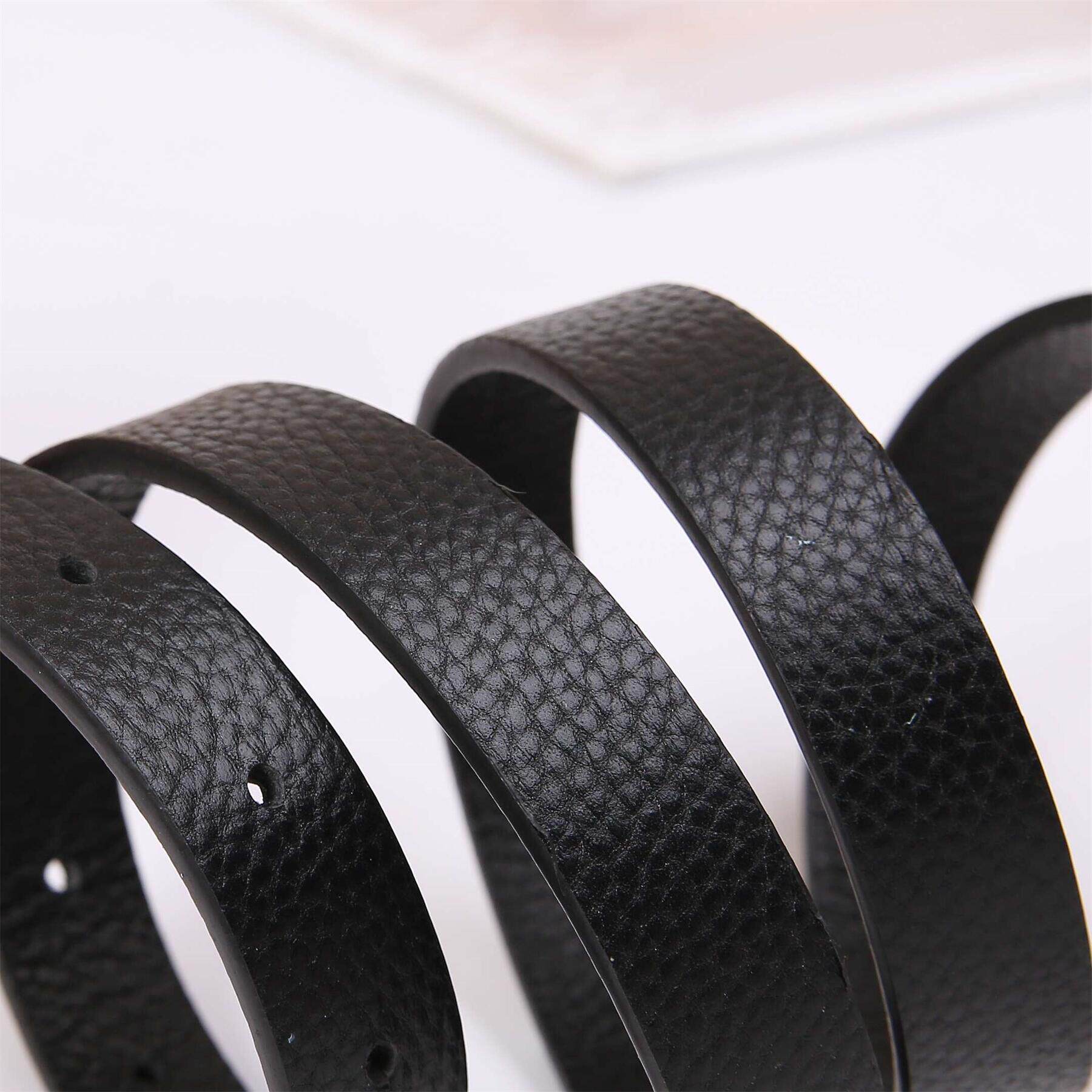 真皮山茶花细皮带女装饰头层牛皮女士腰带新款夏季潮时尚牛仔裤带