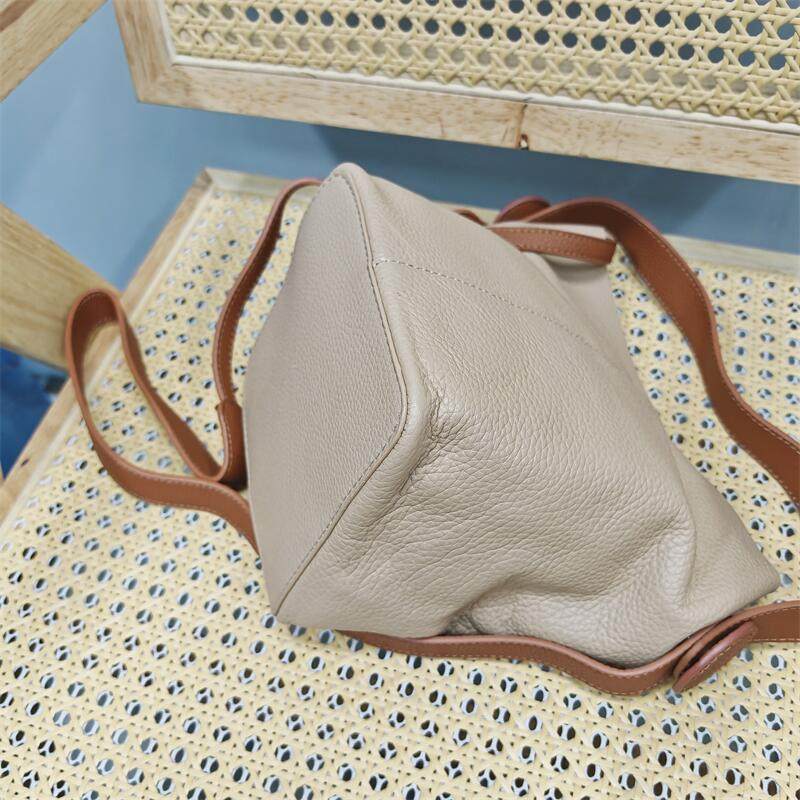 头层牛皮2025新款女包真皮单肩斜挎包小方包水桶百搭手提包子母包,淘宝优惠券,粉丝福利购,淘宝优惠卷