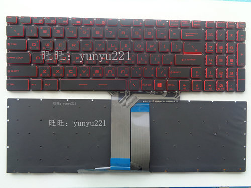 微星GP75 Leopaed 9SE MS-17E2/E7 17F4/F5 16L4中文繁体键盘GF75 - 图1