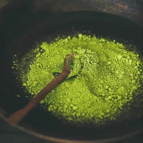 青昔之竹抹茶粉50g 箬竹青岚五十铃国产小山园丸九绿茶宇治烘焙用 - 图2