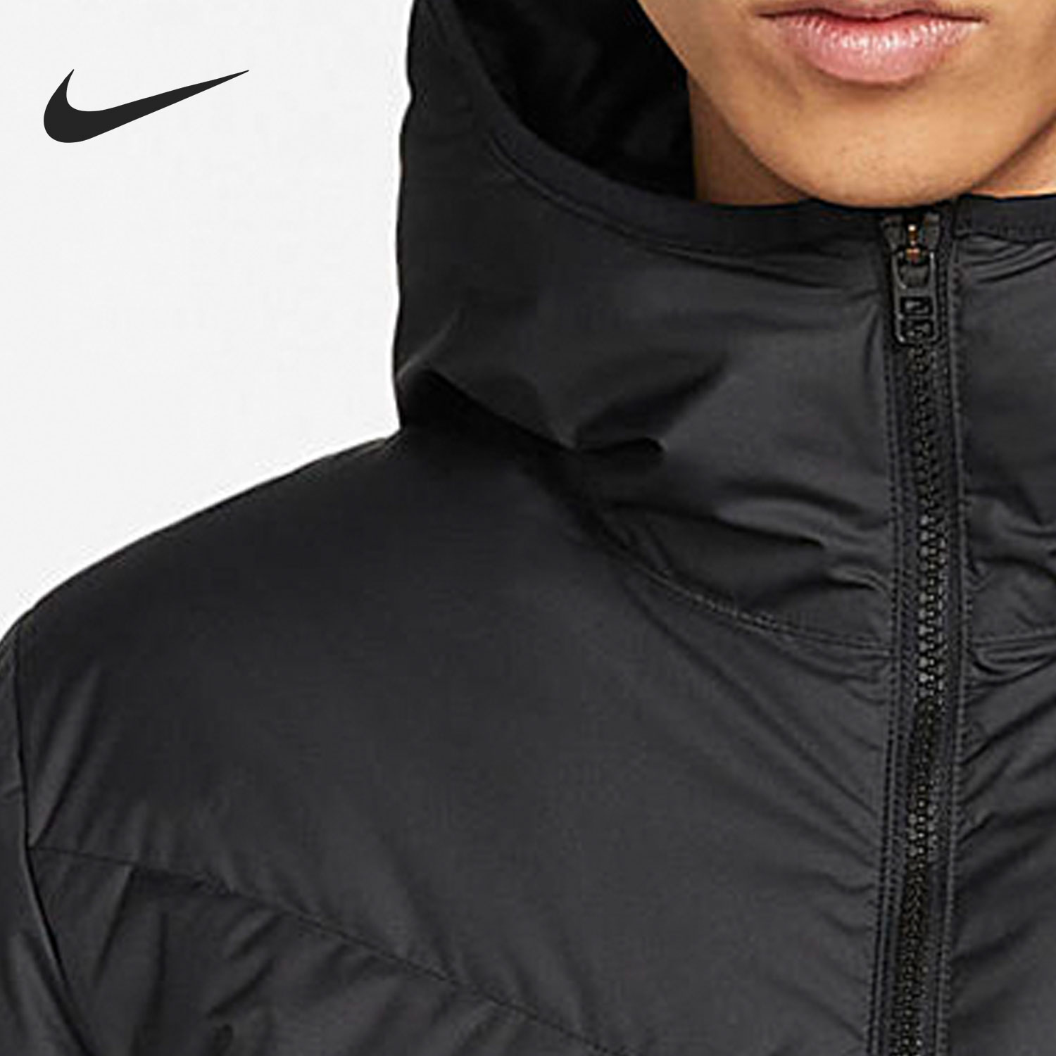 Nike/耐克官方正品冬季男子保暖连帽运动鸭绒羽绒服 DD6796-010-图0