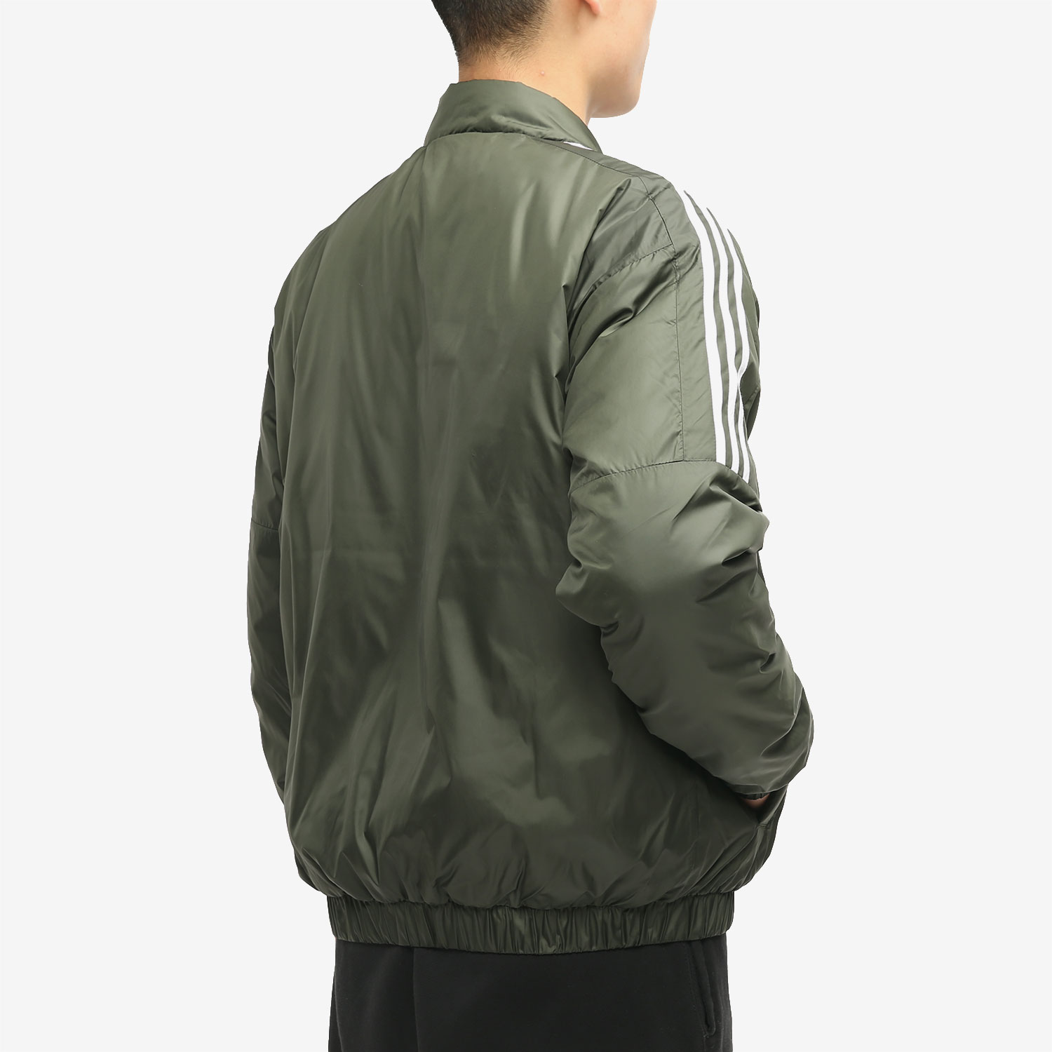 Adidas/阿迪达斯正品男子休闲运动立领隔层外套棉服 GH4578 - 图1