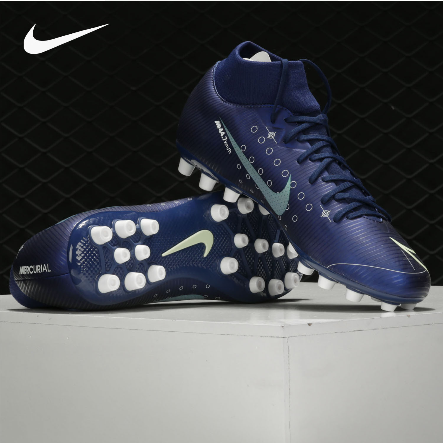 Nike/耐克正品当季男子SUPERFLY 7 MDS AG钉短钉人工足球鞋BQ5425 - 图0