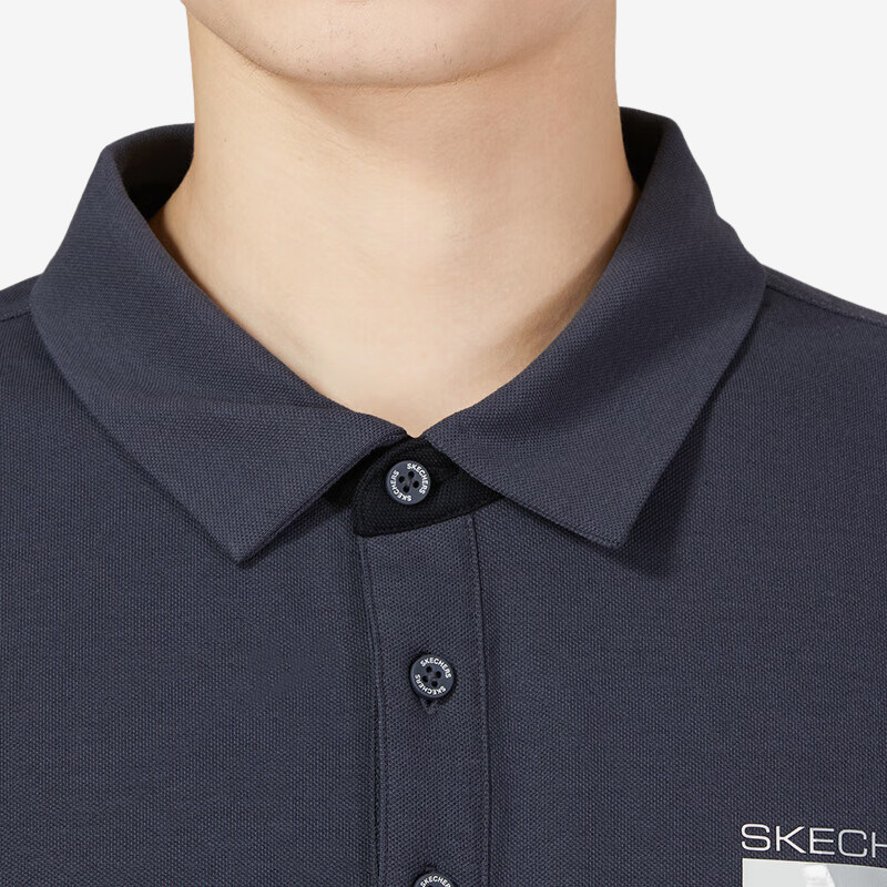 Skechers/斯凯奇正品新款男士凉感透气运动针织短袖POLO衫,淘宝优惠券,粉丝福利购,淘宝优惠卷