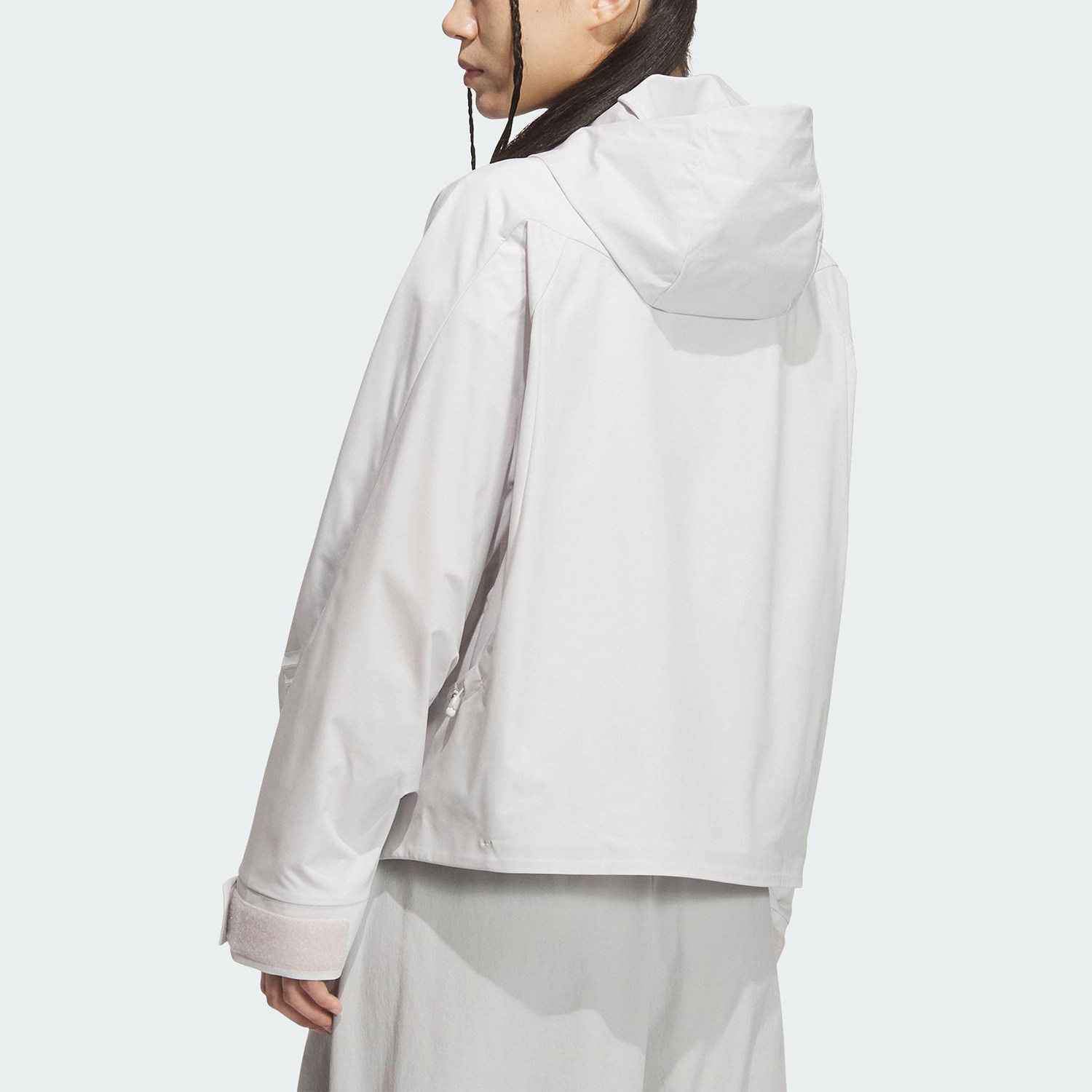 Adidas/阿迪达斯正品2025夏季款女士宽松梭织运动外套KC2711,淘宝优惠券,粉丝福利购,淘宝优惠卷