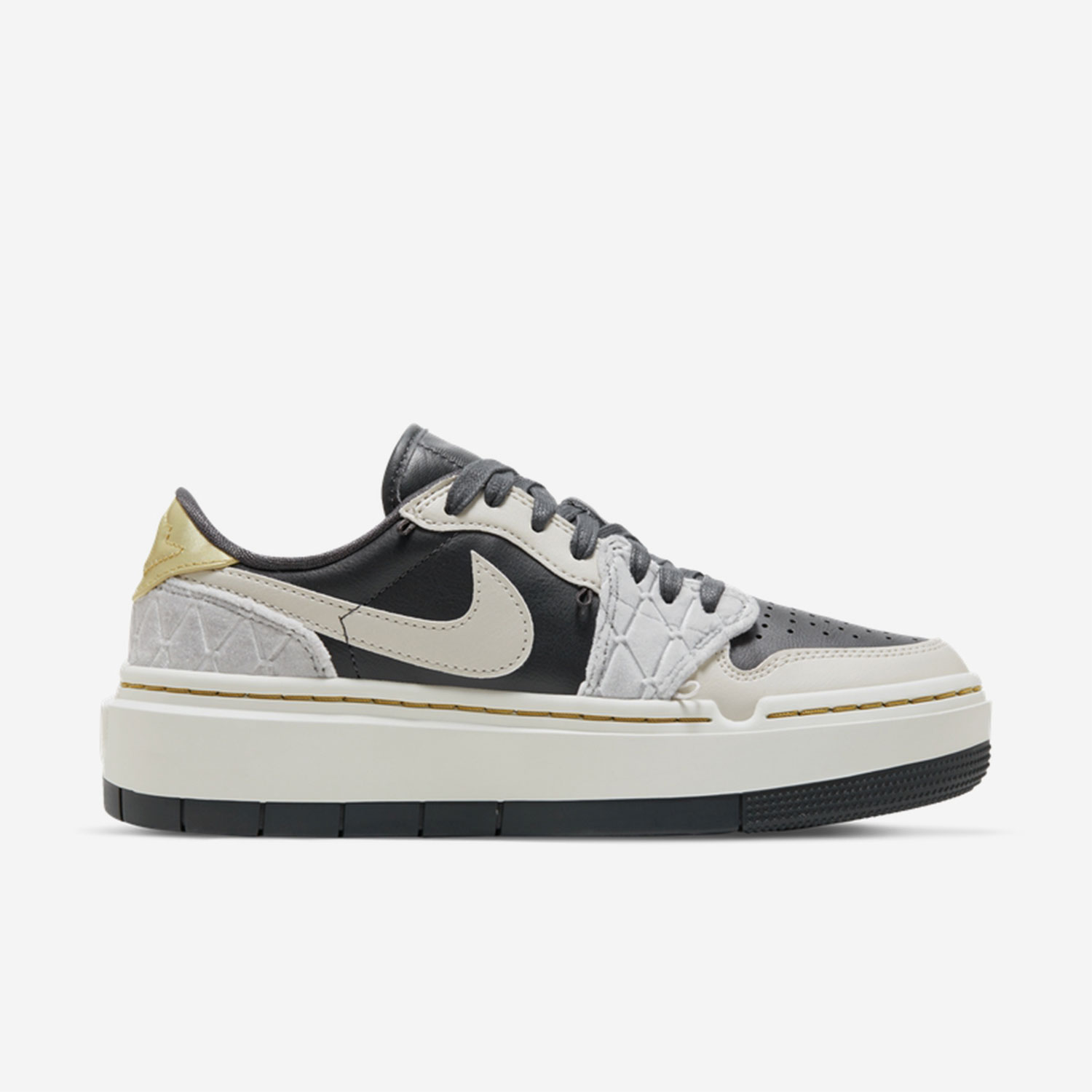 Nike/耐克官方正品 Air Jordan 1 女子运动休闲板鞋 DV1494-001 - 图1