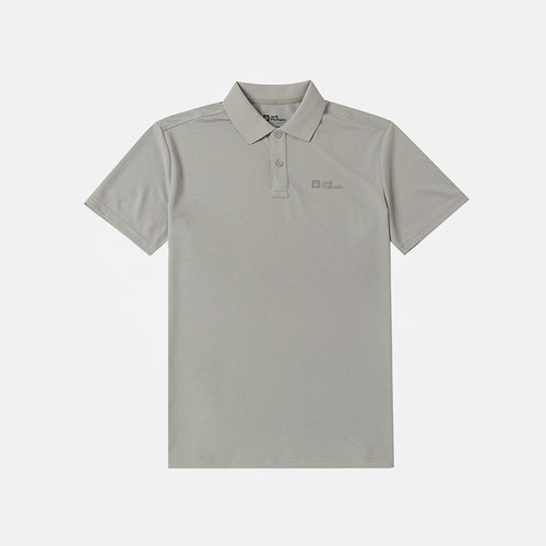 Jack wolfskin/狼爪正品新款男士休闲透气POLO衫5820015-4137 - 图1