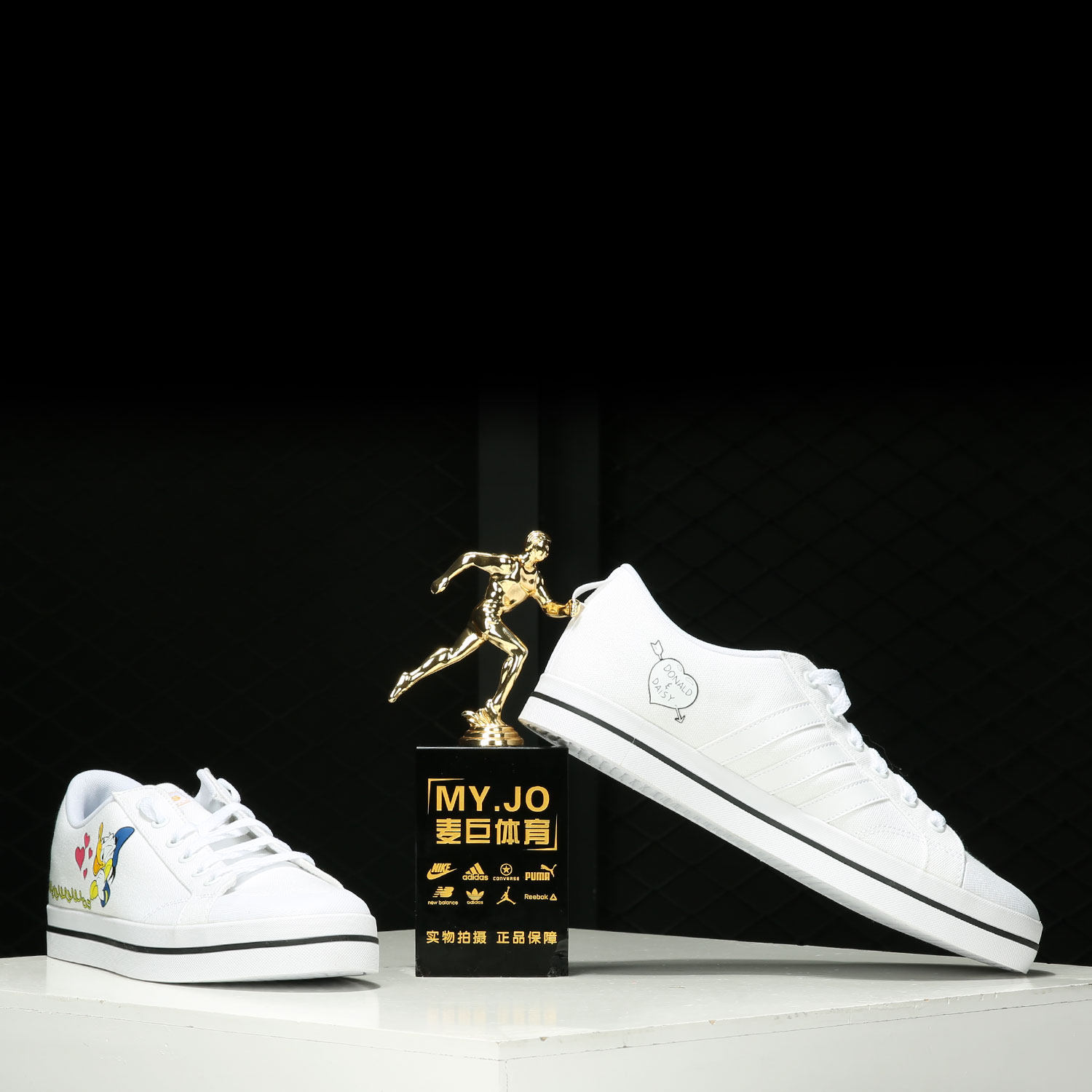 Adidas/阿迪达斯正品neo BRAVADA 唐老鸭男女休闲运动鞋 FY0255,淘宝优惠券,粉丝福利购,淘宝优惠卷