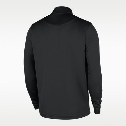 Nike耐克正品NBA球员版男款Dri-FIT立领长袖热身球衣HQ6291-010 - 图0