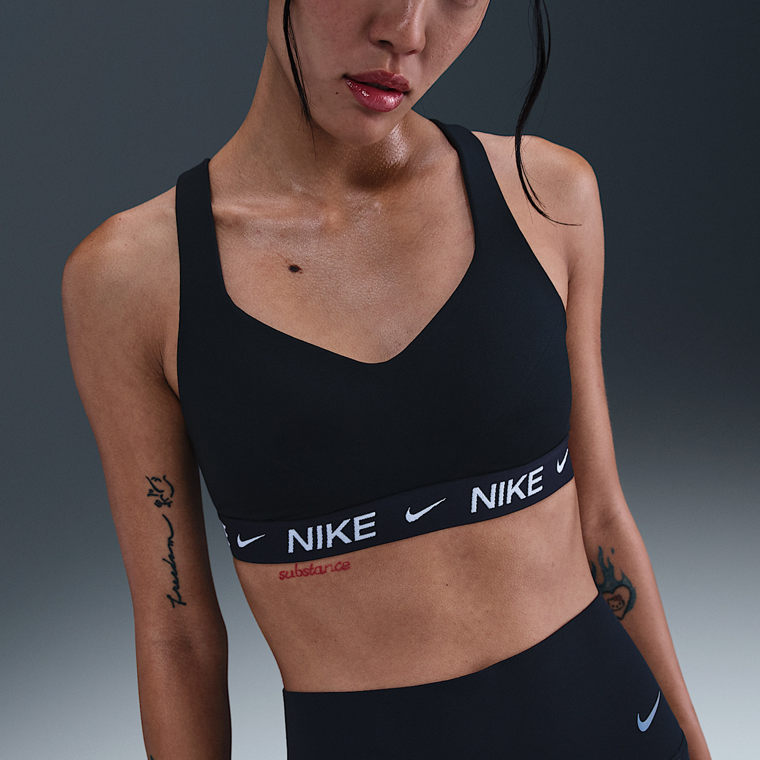 Nike/耐克官方正品Indy女士透气训练日常跑步运动内衣FD1069-011,淘宝优惠券,粉丝福利购,淘宝优惠卷