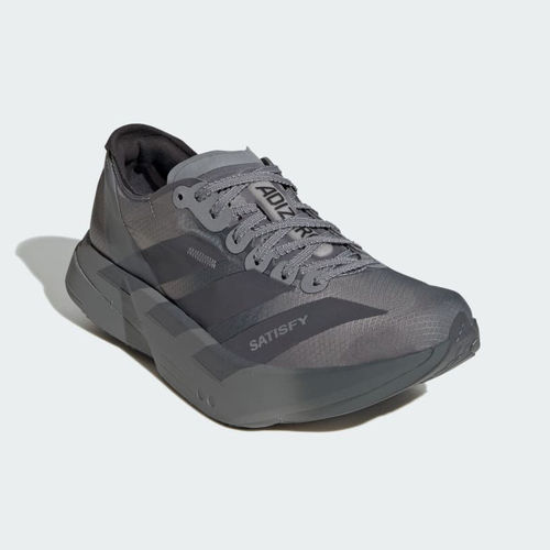 Adidas阿迪达斯正品Adizero Adios Pro 4男款防滑跑步鞋KH8439 - 图0