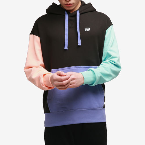 Puma/彪马正品当季新款男子经典连帽休闲运动套头卫衣531430-51 - 图1