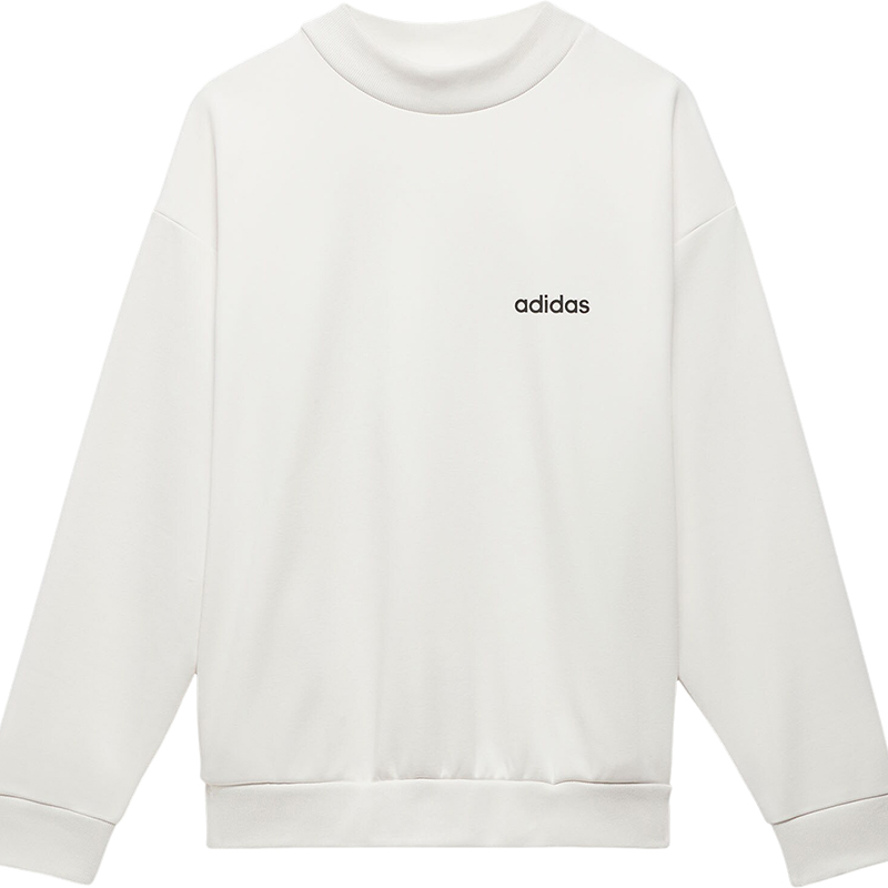 Adidas/阿迪达斯官方正品三叶草男女简约时尚印花休闲卫衣IA3436 - 图3