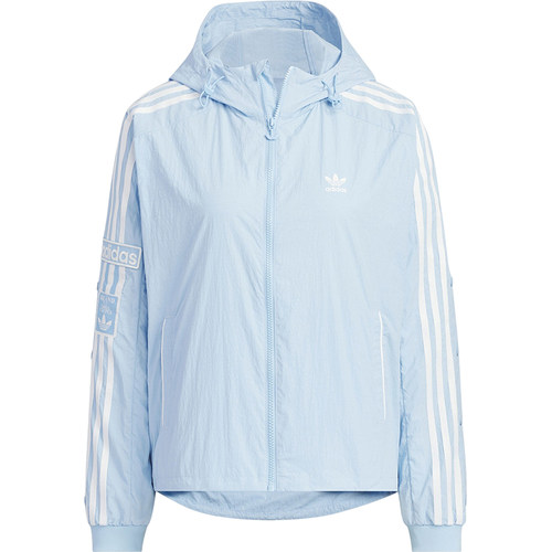 Adidas/阿迪达斯正品三叶草女士侧开排扣连帽夹克外套JI7481 - 图3
