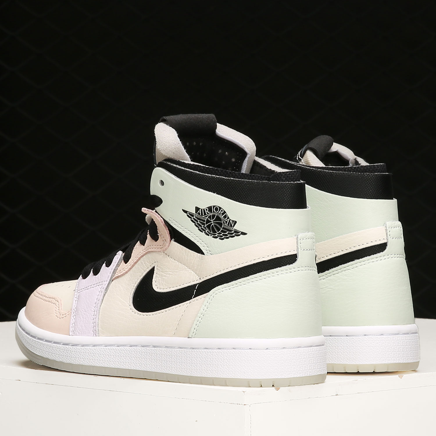 Nike/耐克正品 AIR JORDAN 1 男女泡棉经典运动篮球鞋CT0979-101 - 图0