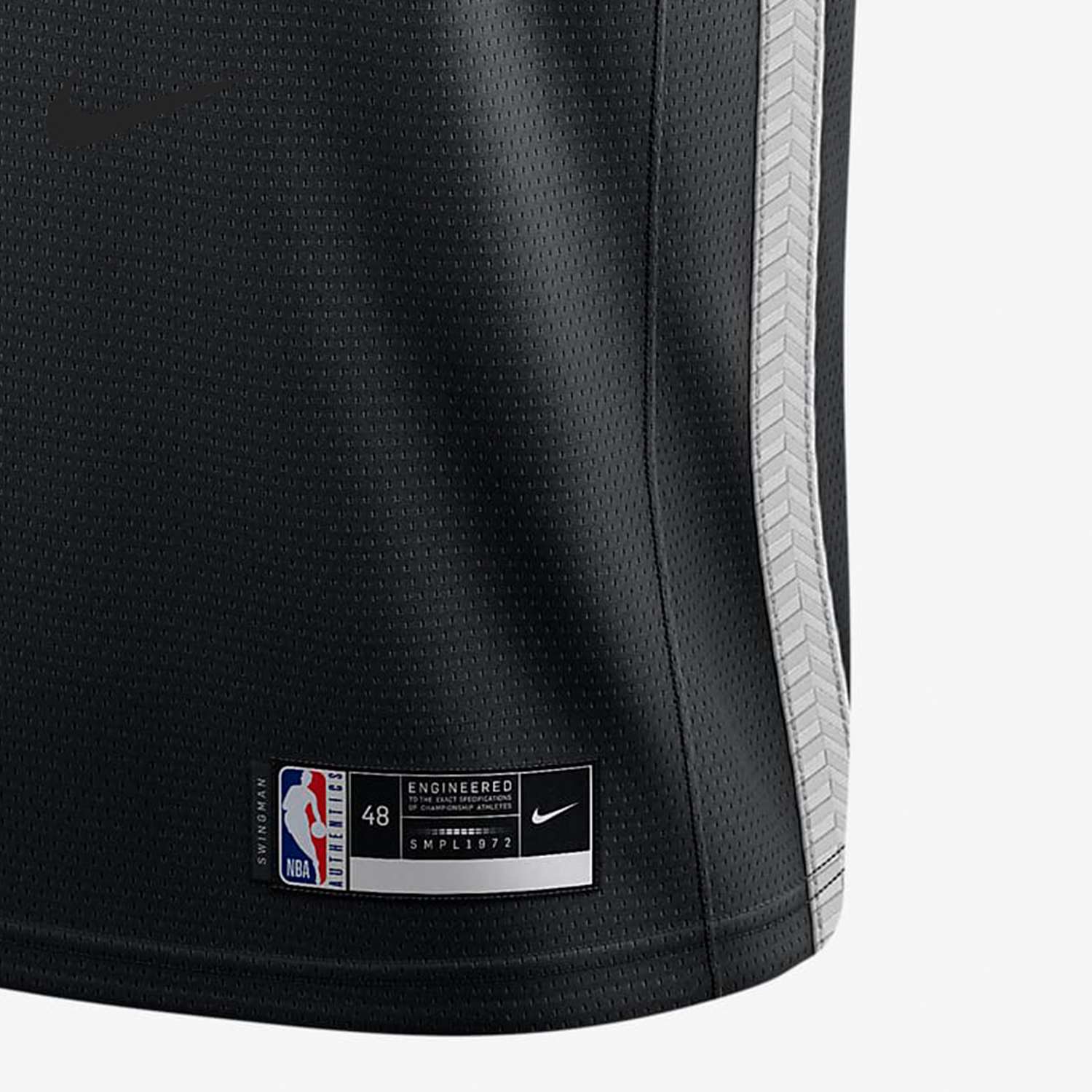 Nike/耐克正品运动T恤耐克男子布鲁克林篮网队欧文篮球球衣CW3658 - 图2