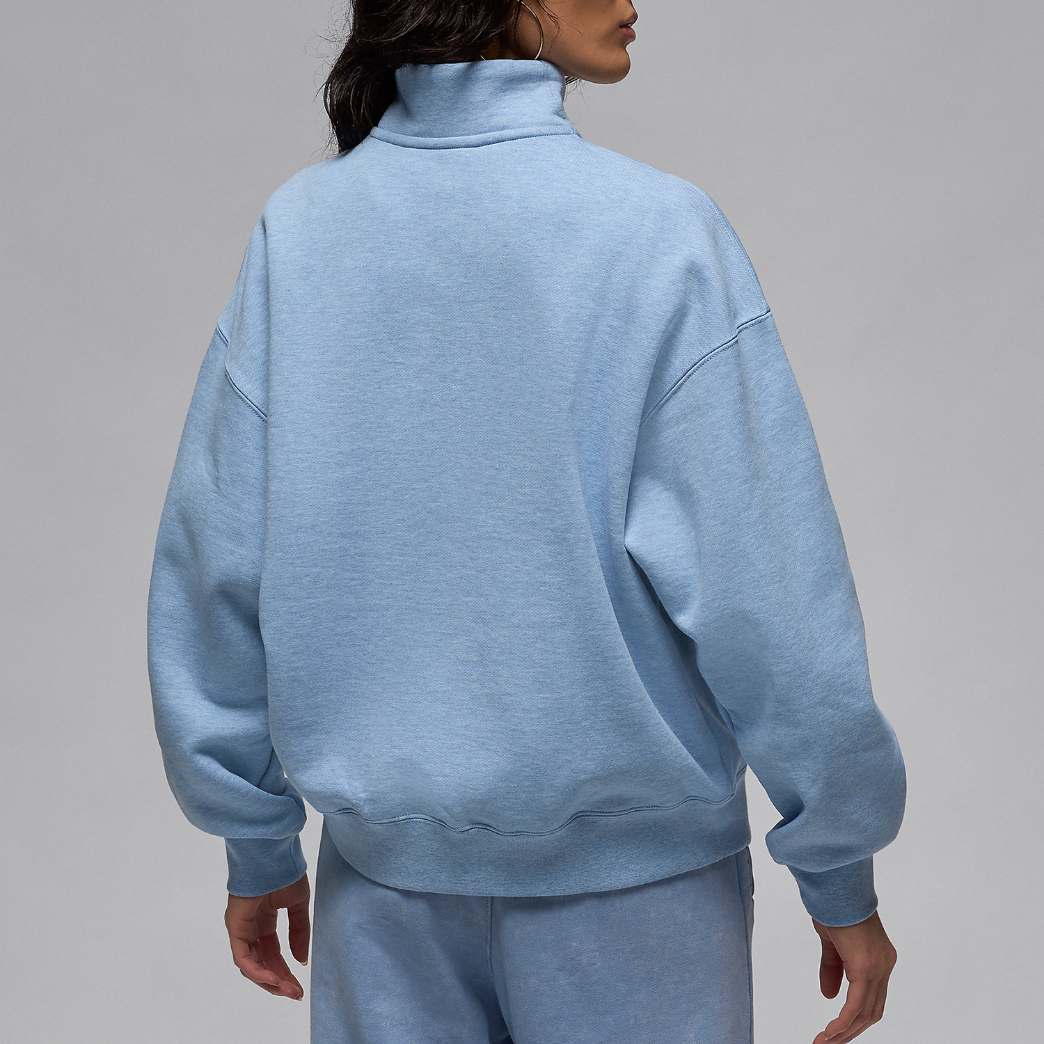 Nike/耐克正品Jordan Flight 女士加绒上衣套头衫FD7222-436 - 图0