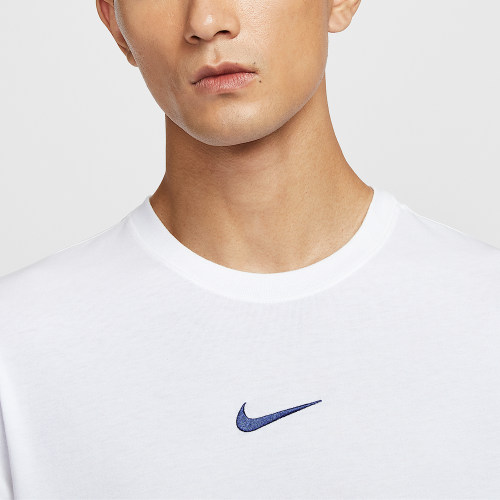 Nike/耐克正品2025男士休闲圆领简约宽松针织长袖T恤HV1771-100 - 图2