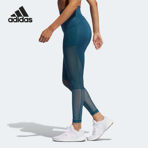 Adidas/阿迪达斯官方正品 Believe 女子休闲运动紧身长裤GL0595 - 图1