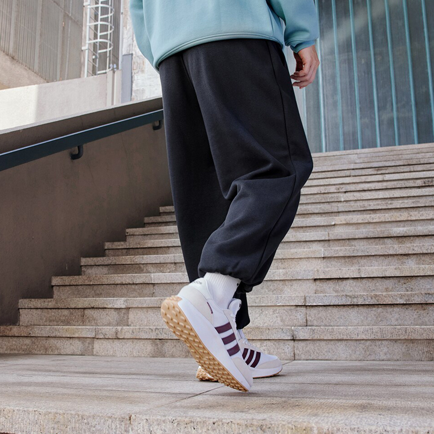 Adidas/阿迪达斯官方正品新款男女加绒加厚束脚运动休闲裤JM9117,淘宝优惠券,粉丝福利购,淘宝优惠卷