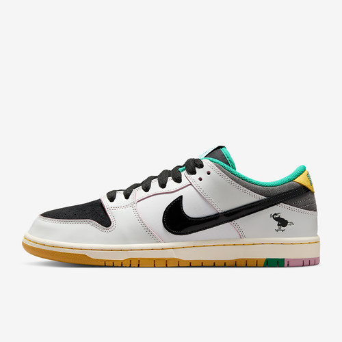 Nike/耐克官方正品SB Dunk Low男女低帮运动经典板鞋HJ4132-100 - 图1