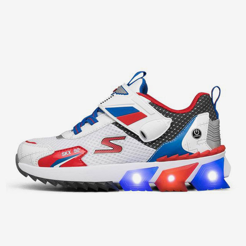 Skechers/斯凯奇正品当季新款儿童魔术贴炫酷时尚大底闪灯鞋,淘宝优惠券,粉丝福利购,淘宝优惠卷