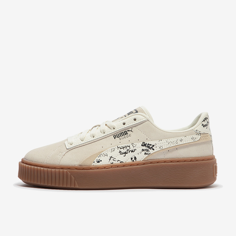 Puma/彪马正品Suede Platform Draw Wns女子时尚板鞋395904 - 图0