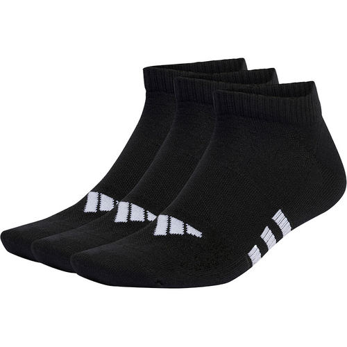 Adidas/阿迪达斯官方正品新款短筒百男女三双装运动袜子IC9529 - 图3
