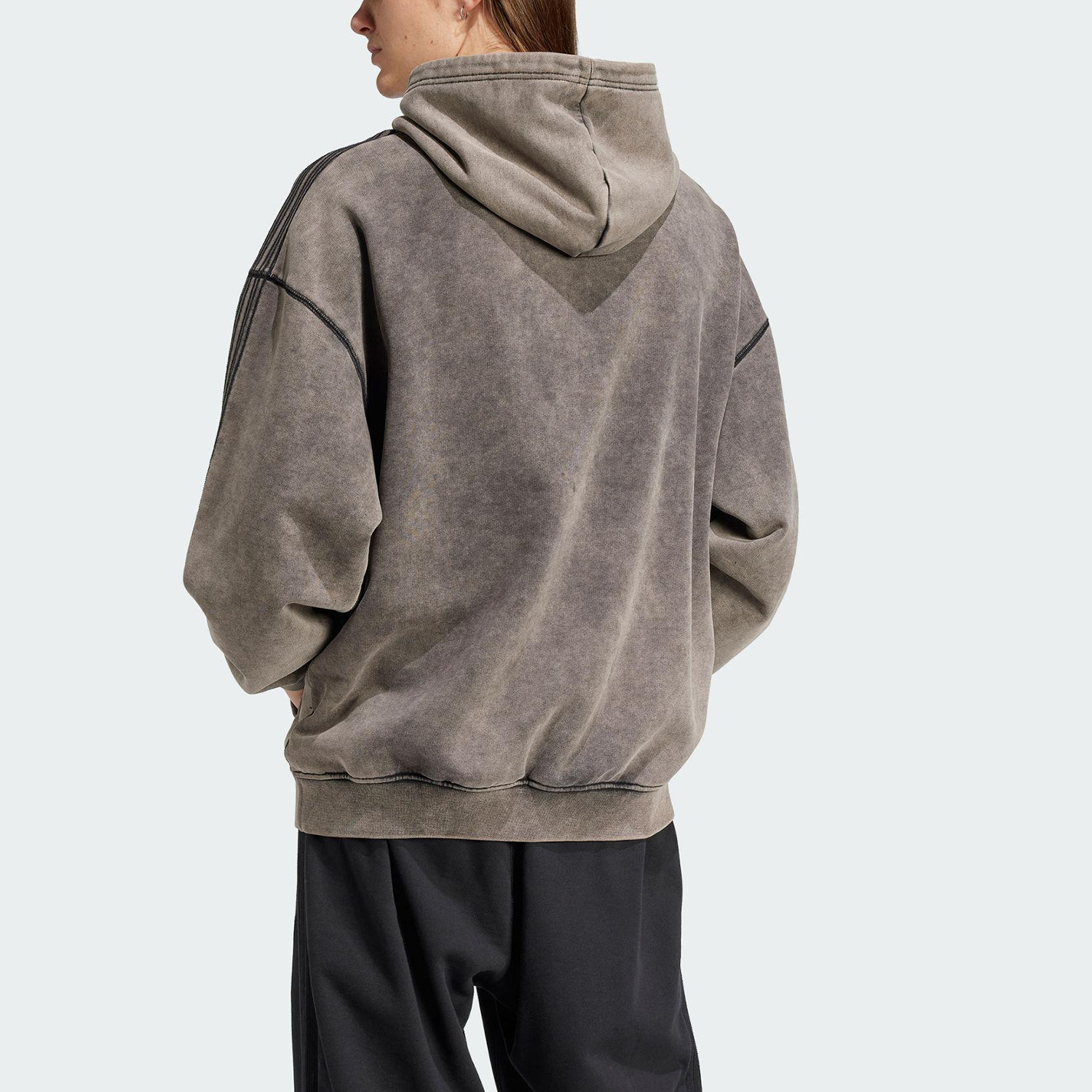 Adidas/阿迪达斯正品三叶草男士针织连帽卫衣套头衫JD0245,淘宝优惠券,粉丝福利购,淘宝优惠卷