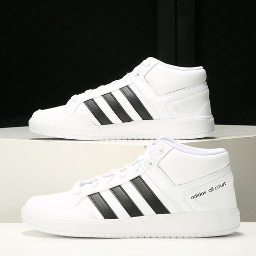 Adidas/阿迪达斯官方正品新款男子高帮板鞋运动休闲板鞋 H02980 - 图0