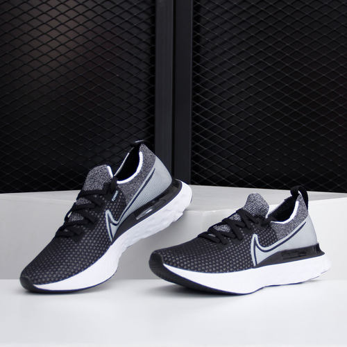 Nike/耐克正品2020秋季新款REACT RUN FK男子透气跑步鞋 CD4371 - 图0