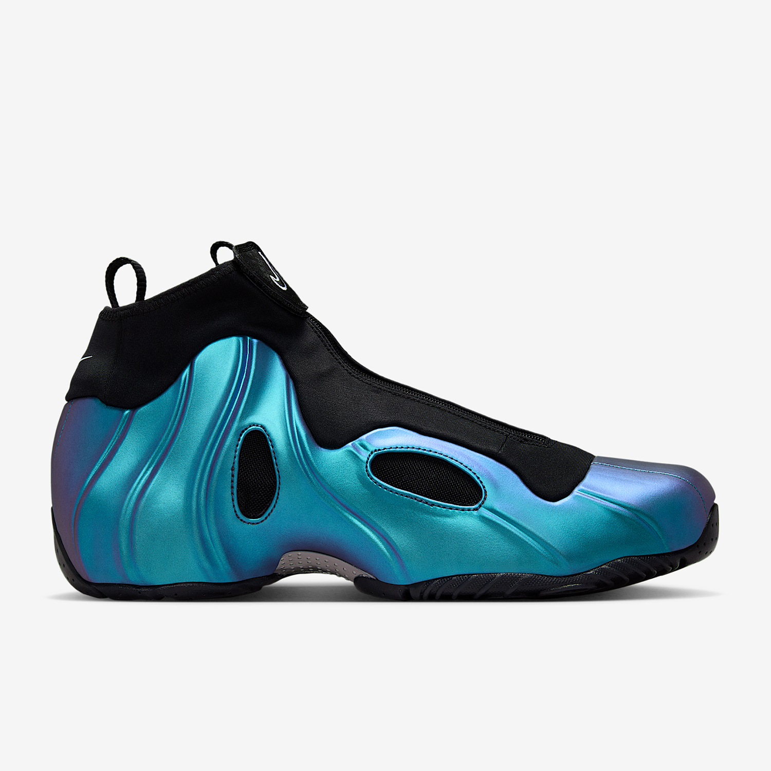 Nike/耐克正品2025秋季款男士耐磨中帮时尚减震篮球鞋HJ4466-001 - 图2